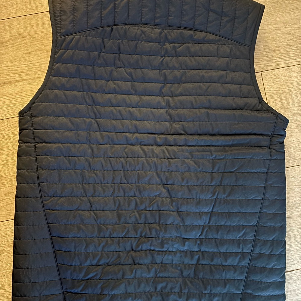 Men's Black Quilted Vest